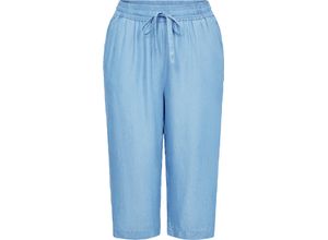 5715494269561 - Wasabi CONCEPT Culottes WA-Flora 2 Capri-Länge Tunnelzug für Damen blau S