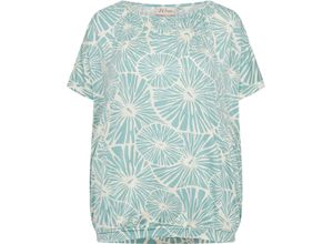 5715494275869 - Wasabi CONCEPT T-Shirt WA-Filipa 1 U-Ausschnitt für Damen blau S