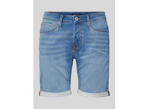 5715501110794 - JACK & JONES Jeans-Shorts JJIRICK JJICON SHORTS GE 381 IK SS24 SN Blue Denim Unifarben Blau - Gr M