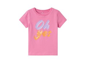 5715501623942 - - T-Shirt NMFHANNE OH YES in wild orchid Gr98