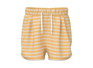 5715501668868 - - Jersey-Shorts NMFJINNIA STRIPES in orange Gr92