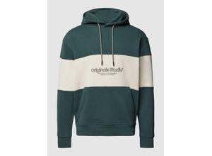 5715502100541 - Hoodie mit Label-Print Modell LAKEWOOD