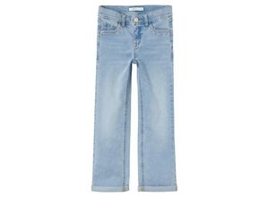 5715502106895 - - Jeans NKFPOLLY WIDE 9663-IC in light blue denim Gr128