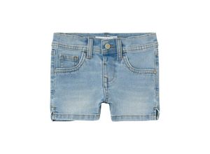 5715502108523 - - Jeans-Shorts NMFSALLI Slim Fit in light blue denim Gr92