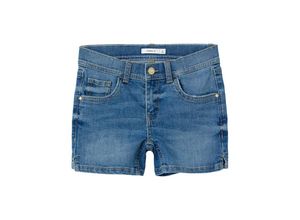 5715502109124 - - Jeans-Shorts NKFSALLI Slim Fit in medium blue denim Gr128