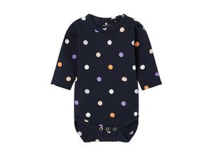 5715502145474 - - Langarmbody NBFTUNNA DOTS in dark sapphire Gr62