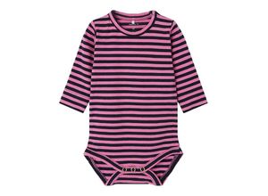 5715502145528 - - Langarmbody NBFTUNNA STRIPES in wild orchid Gr56