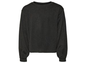 5715502646421 - VERO MODA GIRL - Langarm-Shirt VMKANVA in black Gr146 152 5715502646421 - VERO MODA GIRL - Langarm-Shirt VMKANVA in black Gr146 152
