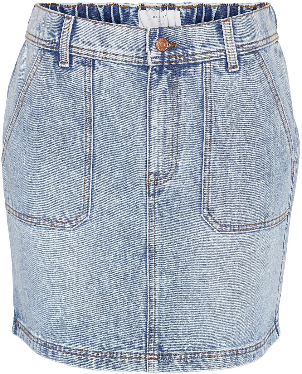 5715502771611 - NMRegina HW Denim Skirt VI431DG NOOS Kurzer Rock hellblau in M 5715502771611 - NMRegina HW Denim Skirt VI431DG NOOS Kurzer Rock hellblau in M
