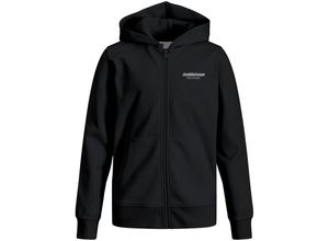 5715505068367 - JACK & JONES - Kapuzen-Sweatjacke LAKEWOOD in black Gr176 5715505068367 - JACK & JONES - Kapuzen-Sweatjacke LAKEWOOD in black Gr176