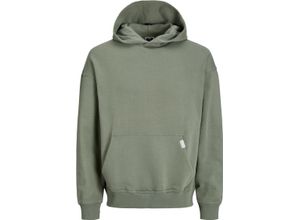 5715505324784 - ORIGINALS by JACK & JONES Hoodie Kängurutasche für Herren grün L