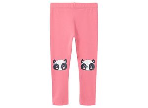 5715505409269 - - Leggings NMFVIVIAN PANDA in camellia rose Gr104