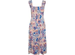 5715505762173 - VERO MODA® Sommerkleid tailliert floral für Damen blau M