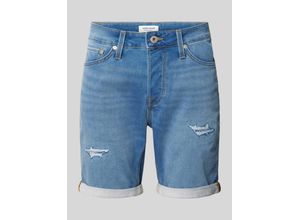 5715506146262 - Regular Fit Jeansshorts im Used-Look Modell RICK