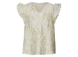 5715506202500 - VERO MODA GIRL - Bluse VMJOSIE V-NECK FLOWERS in birch Gr152