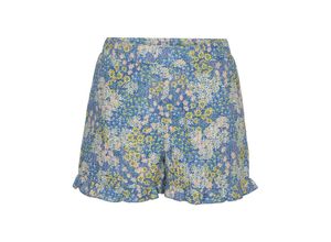 5715506315637 - VERO MODA GIRL - Shorts VMFIA RUFFLE in blau gelb Gr152