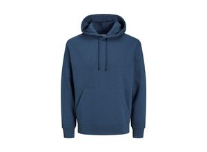 5715506696323 - JACK & JONES Hoodie JJESTAR BASIC SWEAT HOOD NOOS Ensign Blue Unifarben Blau - Gr XL