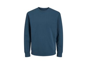 5715506699126 - JACK & JONES Sweatshirt JJESTAR BASIC SWEAT CREW NECK NOOS Ensign Blue Unifarben Blau - Gr M