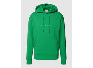 5715506785461 - Hoodie mit gerippten Abschlüssen