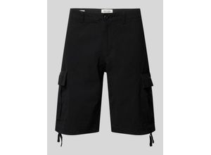 5715506895801 - Regular Fit Cargoshorts mit Gürtelschlaufen Modell COLE