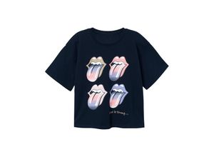 5715507111610 - - T-Shirt NKFNARINA ROLLING STONES in dark sapphire Gr158 164