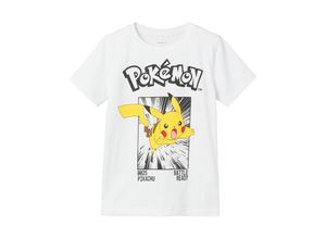 5715507149149 - - T-Shirt NKMNOISI POKEMON in bright white Gr134 140