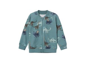 5715507179863 - - Sweatjacke NMMDRAGON DRAGONS in mineral blue Gr92