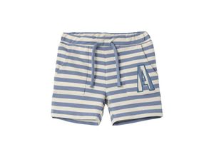 5715507199946 - - Sweat-Shorts NMMFINN LIGHT STRIPES in troposohere Gr92