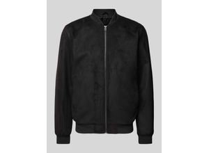 5715507570639 - ONSLUCAS FAKE SUEDE BOMBER OTW NOOS Bomberjacke schwarz in M