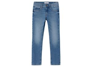 5715507598619 - - Jeans NKMSILAS XSLIM 7863-IO in medium blue denim Gr152