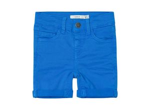 5715507599289 - - Shorts NMMSILAS ISAK 9587-MF in blue lemonade Gr110