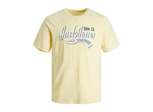 5715507826910 - JACK & JONES - T-Shirt JJELOGO in french vanilla Gr140