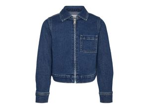 5715508004973 - VERO MODA GIRL - Jeansjacke VMASTER CROPPED in medium blue denim Gr116