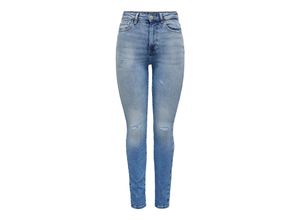 5715508073429 - ONLY Skinny Jeans Forever Icon GEN476 Light Medium Blue Denim Unifarben Blau - Gr 28 x 32