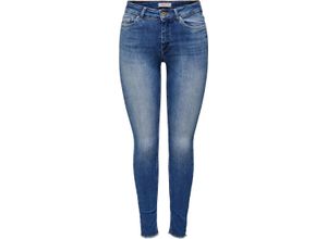 5715508096480 - ONLY® Jeanshose Skinny Fit knöchellang für Damen blau S 30