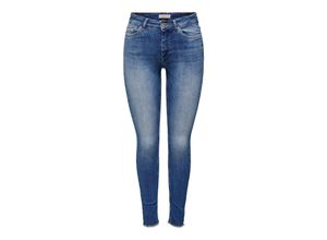 5715508096497 - ONLY Ankle Jeans ONLBLUSH MID SK ANK RW DNM REA1319 NOOS Medium Blue Denim Unifarben Blau - Gr M x 30