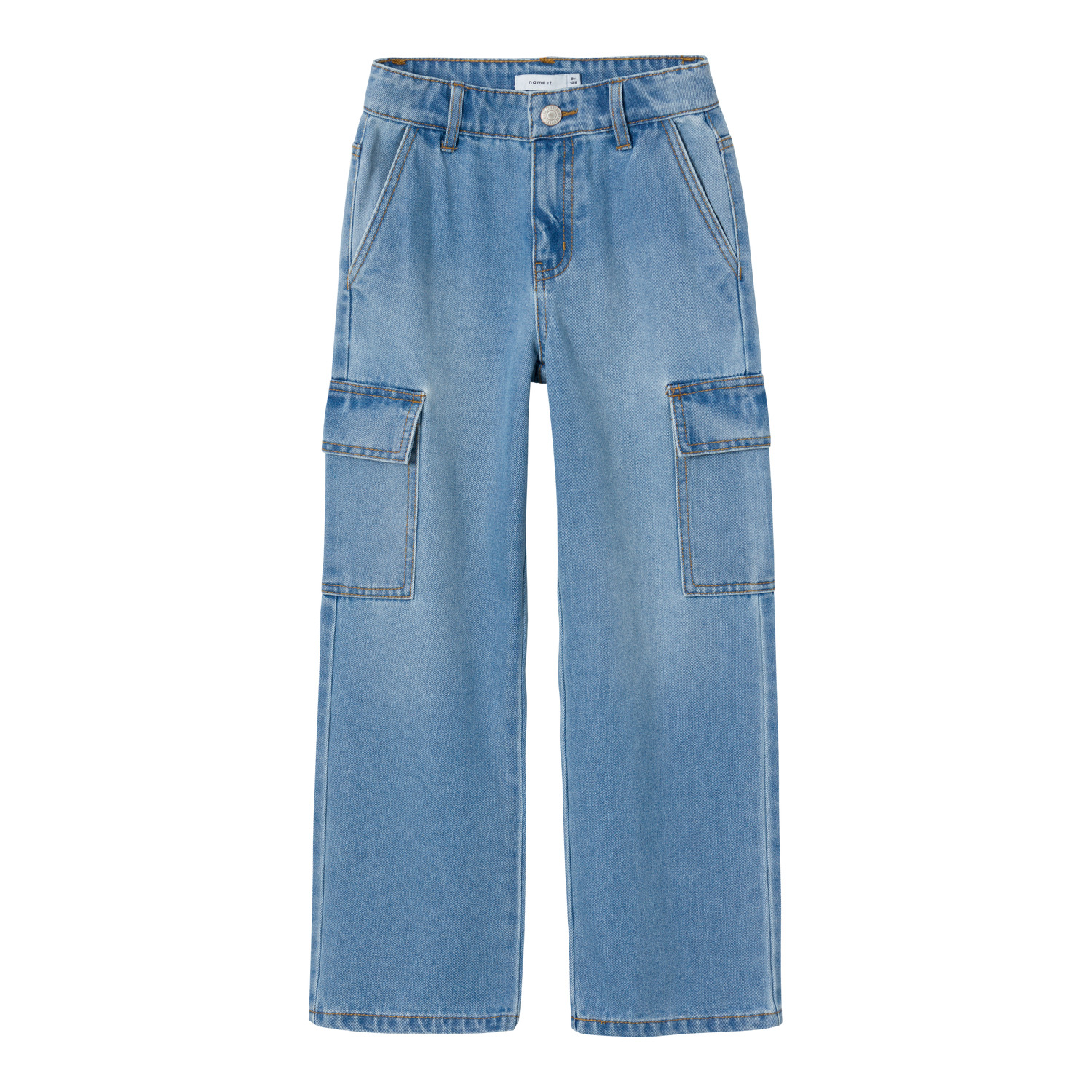 5715508945214 - Weite Jeans mit hoher Taille Mädchen Name it Rose 6190-BS 5715508945214 - Weite Jeans mit hoher Taille Mädchen Name it Rose 6190-BS