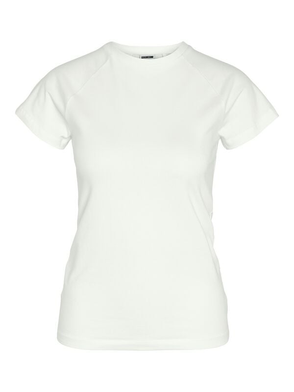 5715508978984 - NMKatinka S S Raglan Top FWD JRS NOOS T-Shirt weiß in XS 5715508978984 - NMKatinka S S Raglan Top FWD JRS NOOS T-Shirt weiß in XS