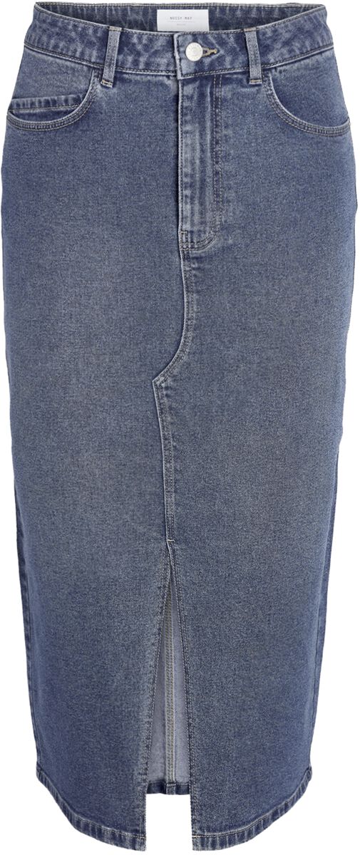 5715509204464 - NMKath NW Slit Midi Skirt VI478BL NOOS Mittellanger Rock blau in S