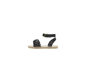 5715509226220 - ONLY Riemen-Sandale ONLELLE-3 PU ESPADRILLE SANDAL Black Unifarben Schwarz - Gr 37