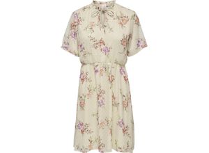 5715509391010 - ONLY® Sommerkleid floral für Damen beige M