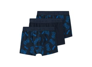 5715509478612 - - Boxershorts NKMBOXER GAMER 3er Pack in dark sapphire Gr158 164