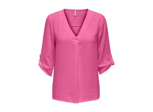 5715509551193 - JDY Blusenshirt Divya Ibis Rose Unifarben Pink - Gr 36