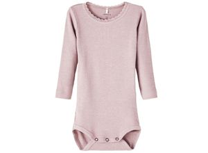 5715509886837 - - Langarmbody NBFKAB LS in sepia rose Gr56