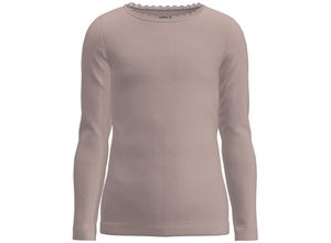 5715509892333 - - Langarmshirt NKFKAB SLIM in sepia rose Gr116