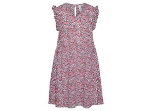 5715510326759 - VERO MODA GIRL - Kleid VMTARA FLOWERS in snow white Gr128