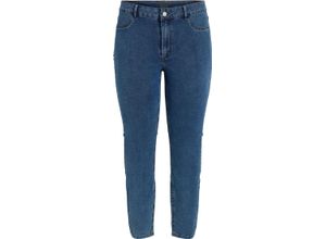 5715510385206 - VILA Jeanshose Slim Fit 7 8-Länge für Damen blau 46