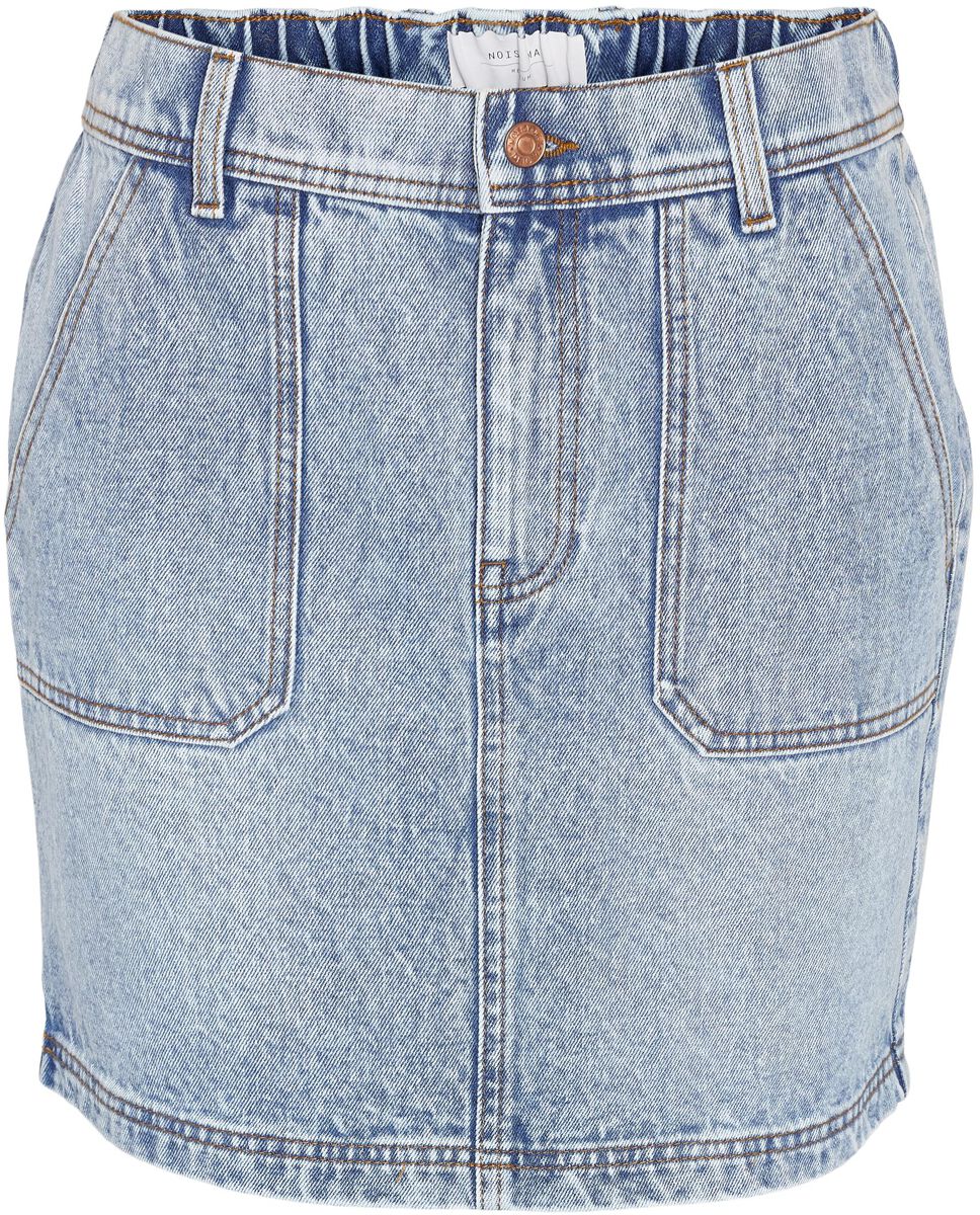 5715510395847 - NMRegina HW Denim Skirt VI431DG NOOS Kurzer Rock hellblau in XS