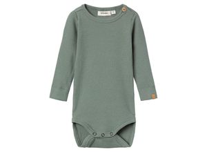 5715510634472 - Lil Atelier - Langarmbody NBMGAGO UNI in agave green Gr62