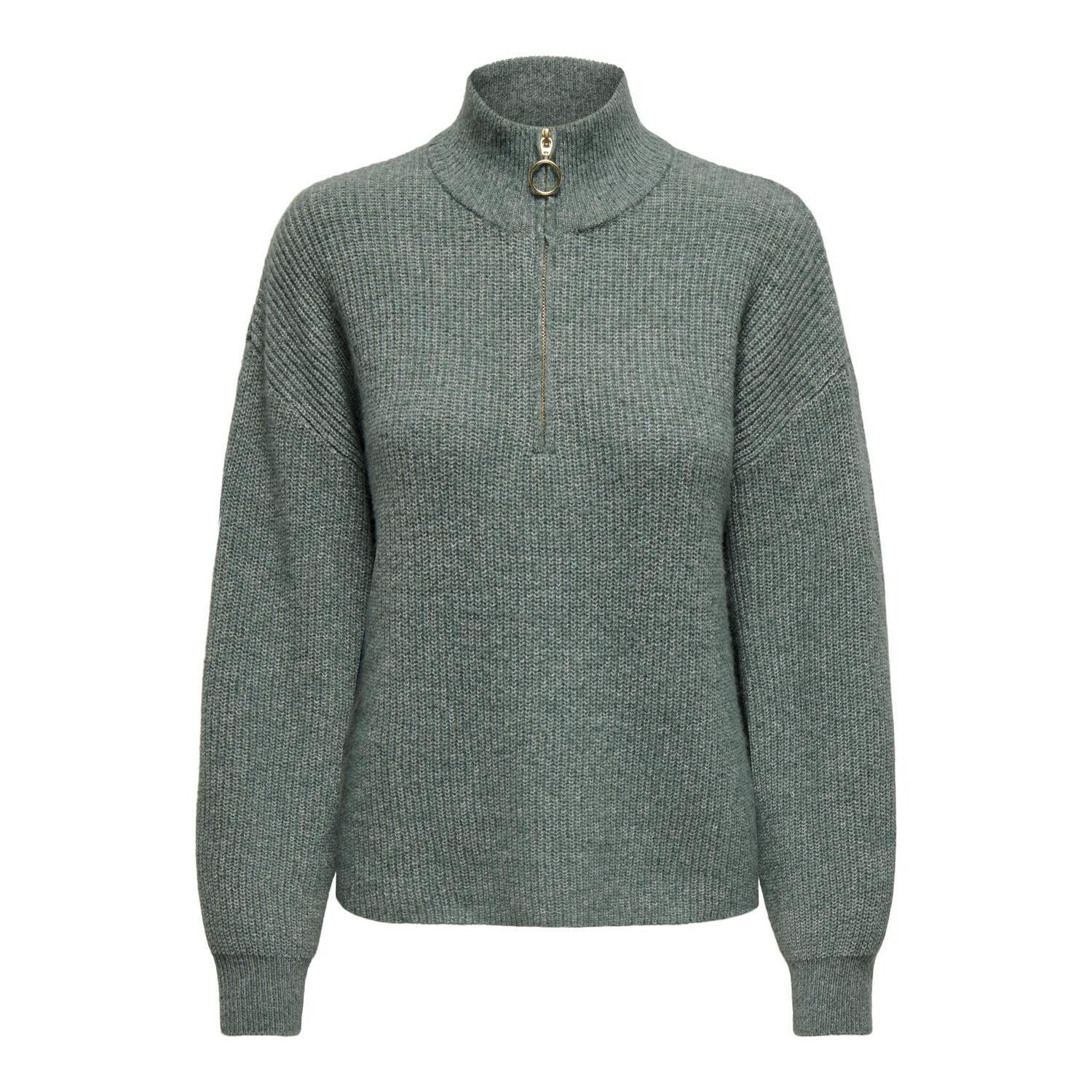 5715510762519 - Pullover mit halbem Reißverschluss Damen Tokyo Solid 5715510762519 - Pullover mit halbem Reißverschluss Damen Tokyo Solid